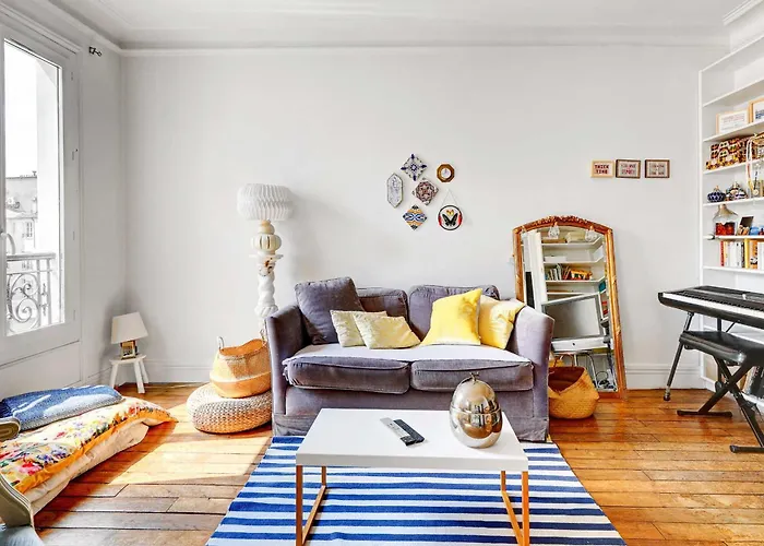 70m2 Pour 4 Pers Rue De Crussol アパート パリ