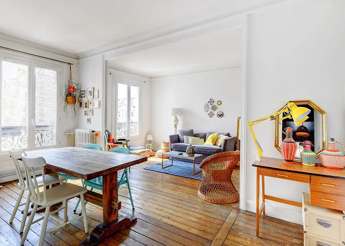 70m2 Pour 4 Pers Rue De Crussol アパート